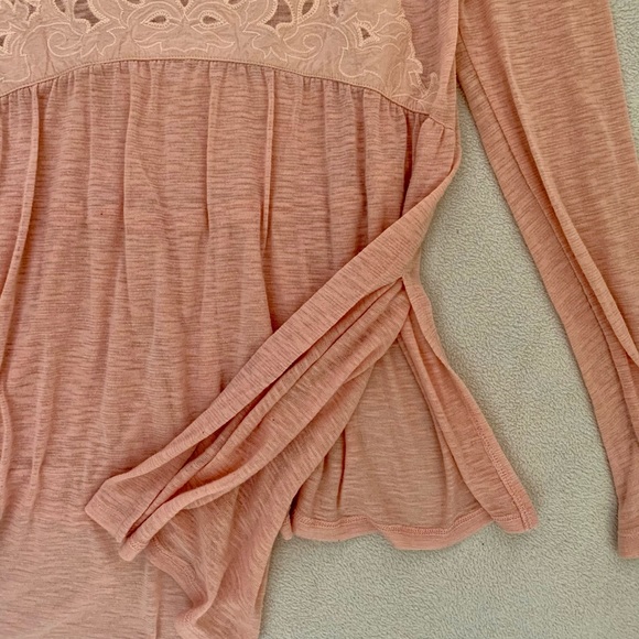 Lauren Conrad peach colored tunic size XS - Picture 4 of 5